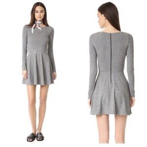 Alice + Olivia Gray Skater Dress